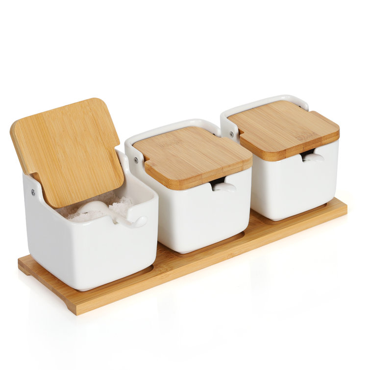 Free standing Ceramic Spice Rack